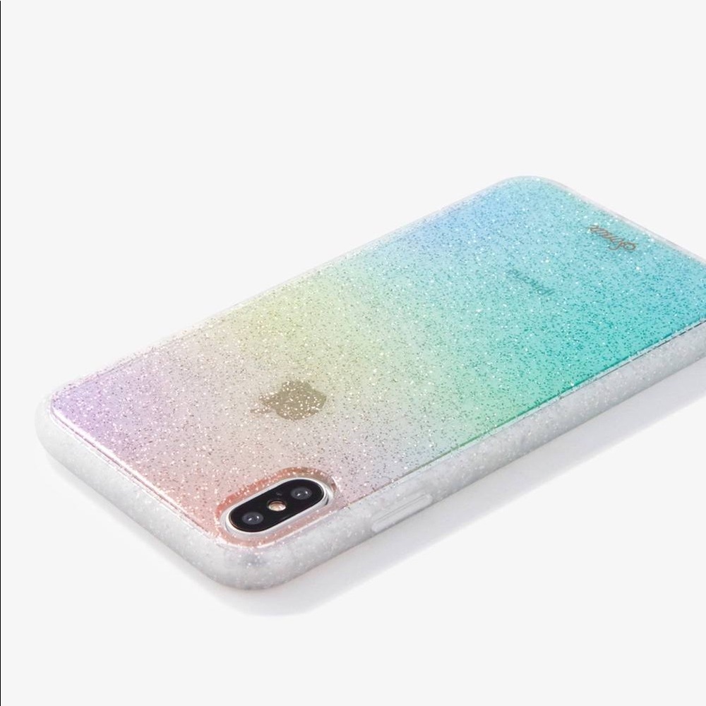 NWT Sonix iPhone Case Rainbow Glitter - X/XS